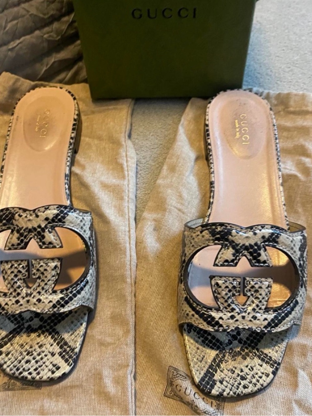 Gucci Sandals Interlocking G